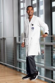 Wink® Men's Long Lab Coat - Image 6