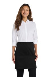 Port Authority® Easy Care Half Bistro Apron with Stain Release