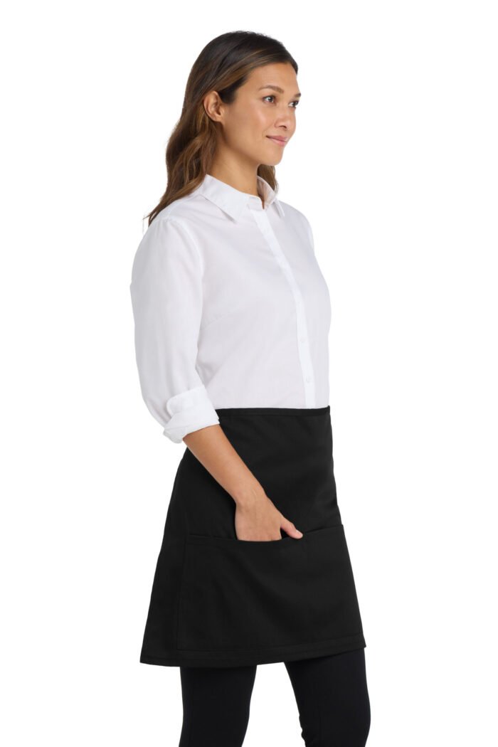 Port Authority® Easy Care Half Bistro Apron with Stain Release - Image 2