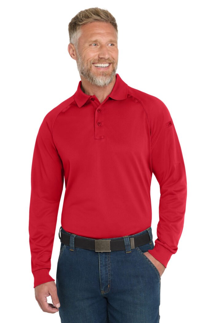 CornerStone® Select Long Sleeve Snag-Proof Tactical Polo - Image 4