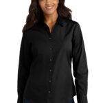 Port Authority® Women's Long Sleeve Carefree Poplin Shirt