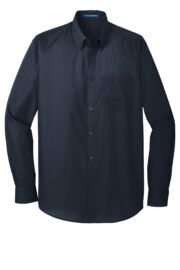 Port Authority® Long Sleeve Carefree Poplin Shirt - Image 16
