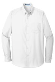 Port Authority® Long Sleeve Carefree Poplin Shirt - Image 20