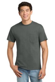 Gildan® Ultra Cotton® 100% US Cotton T-Shirt with Pocket - Image 3