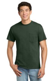 Gildan® Ultra Cotton® 100% US Cotton T-Shirt with Pocket - Image 4