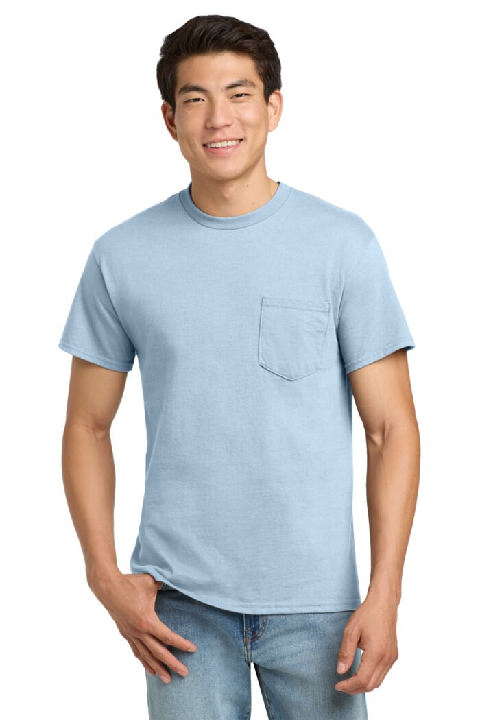 Gildan® Ultra Cotton® 100% US Cotton T-Shirt with Pocket - Image 5