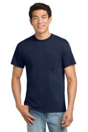 Gildan® Ultra Cotton® 100% US Cotton T-Shirt with Pocket - Image 7
