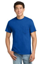 Gildan® Ultra Cotton® 100% US Cotton T-Shirt with Pocket - Image 9