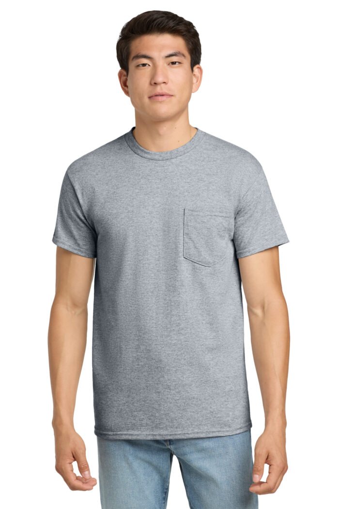 Gildan® Ultra Cotton® 100% US Cotton T-Shirt with Pocket - Image 13