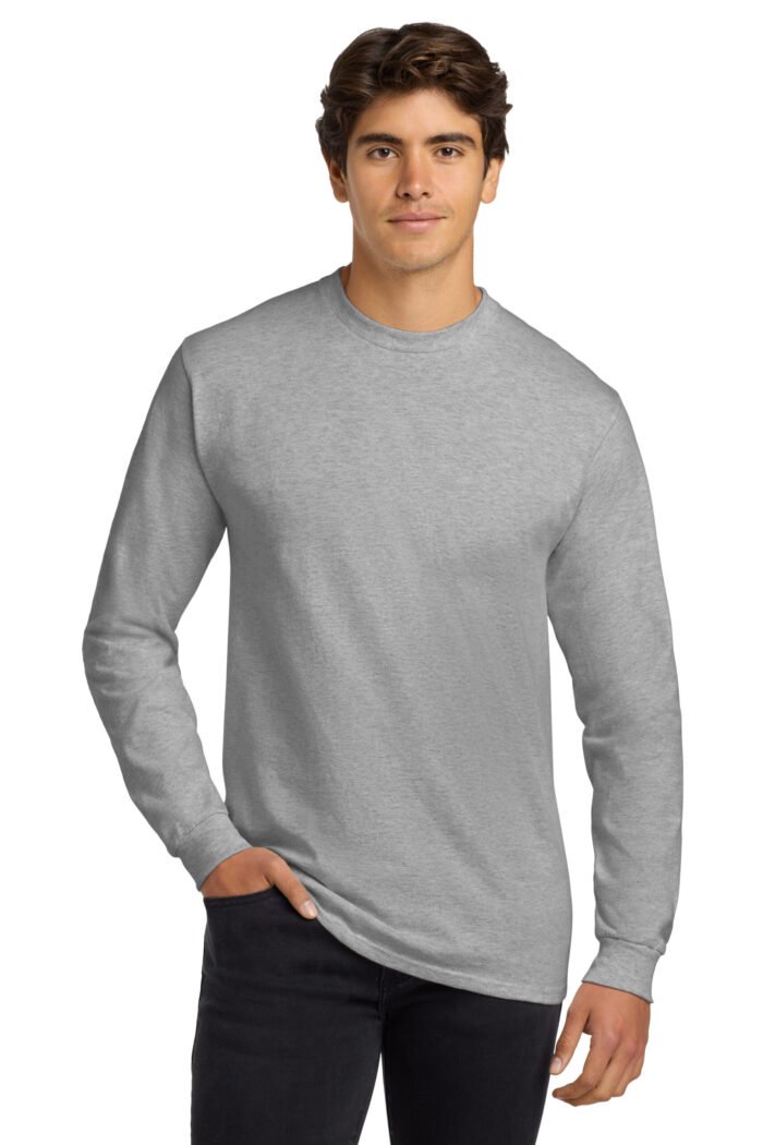 Gildan® Ultra Cotton® 100% US Cotton Long Sleeve T-Shirt - Image 2