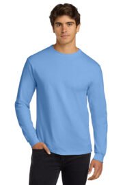 Gildan® Ultra Cotton® 100% US Cotton Long Sleeve T-Shirt - Image 4