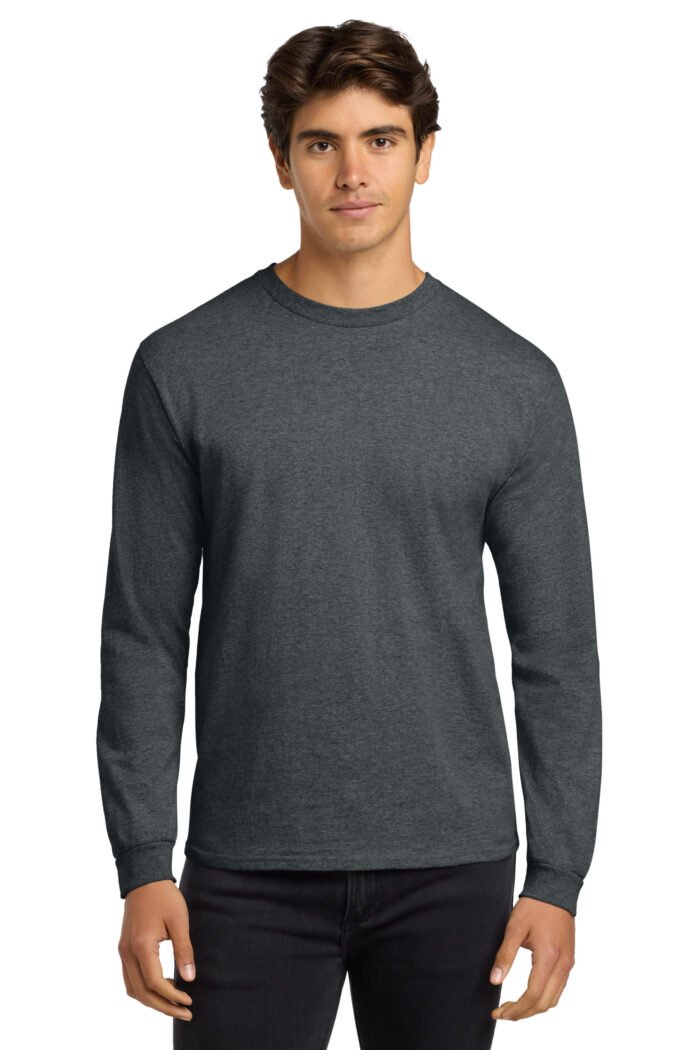 Gildan® Ultra Cotton® 100% US Cotton Long Sleeve T-Shirt - Image 7
