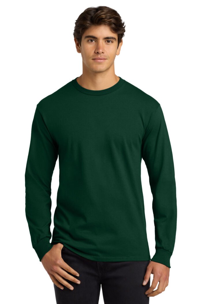 Gildan® Ultra Cotton® 100% US Cotton Long Sleeve T-Shirt - Image 8