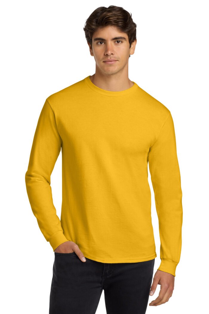 Gildan® Ultra Cotton® 100% US Cotton Long Sleeve T-Shirt - Image 9