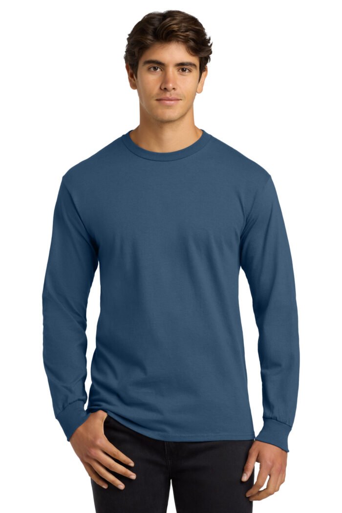 Gildan® Ultra Cotton® 100% US Cotton Long Sleeve T-Shirt - Image 10