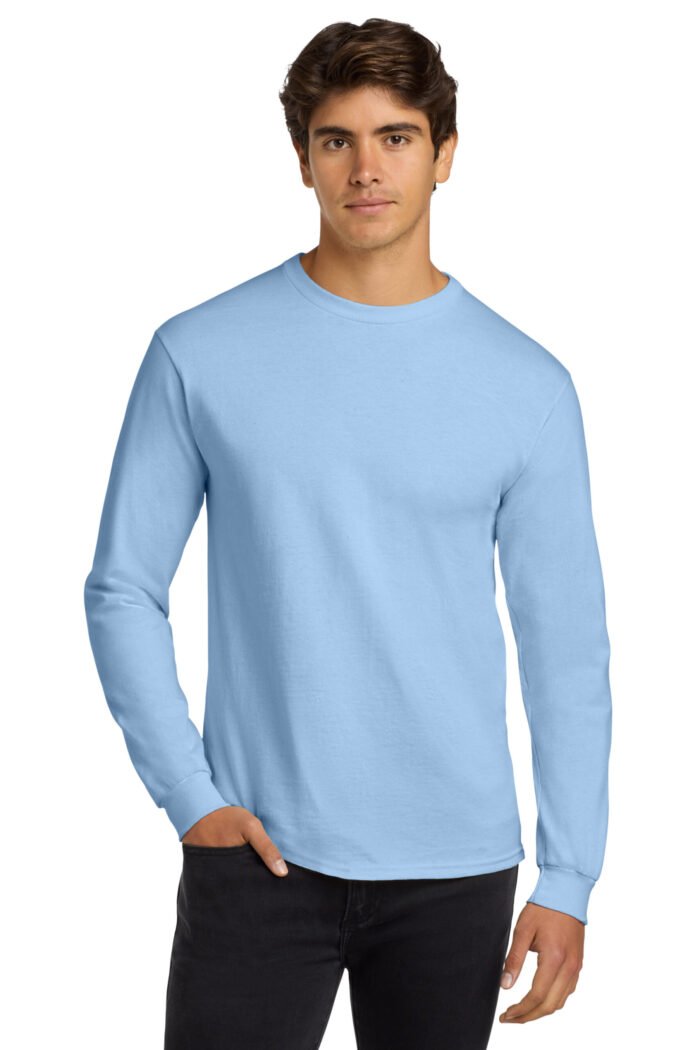 Gildan® Ultra Cotton® 100% US Cotton Long Sleeve T-Shirt - Image 12