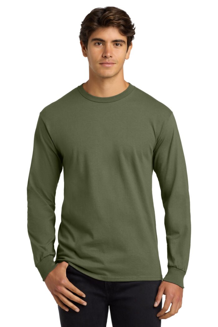 Gildan® Ultra Cotton® 100% US Cotton Long Sleeve T-Shirt - Image 15