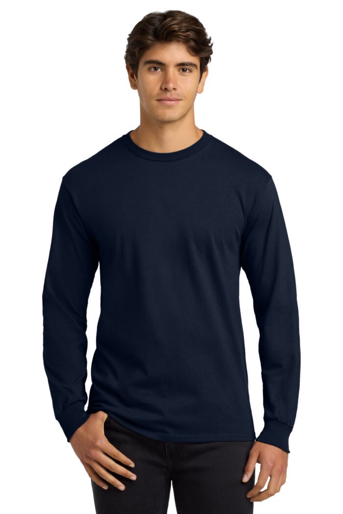 Gildan® Ultra Cotton® 100% US Cotton Long Sleeve T-Shirt - Image 17