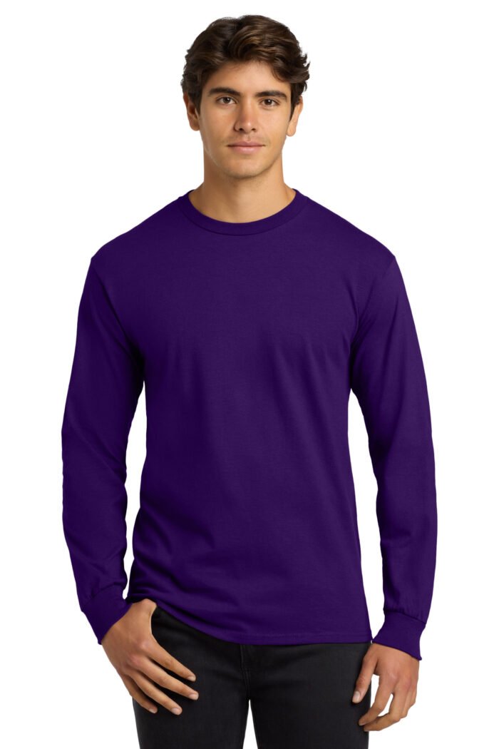 Gildan® Ultra Cotton® 100% US Cotton Long Sleeve T-Shirt - Image 19