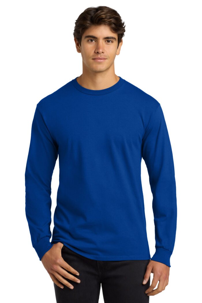 Gildan® Ultra Cotton® 100% US Cotton Long Sleeve T-Shirt - Image 21