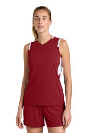 Sport-Tek® Women’s Club Sleeveless V-Neck - Image 3