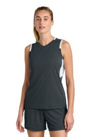 Sport-Tek® Women’s Club Sleeveless V-Neck - Image 6