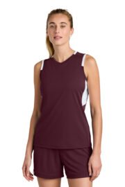 Sport-Tek® Women’s Club Sleeveless V-Neck - Image 7