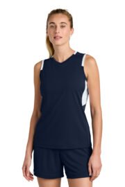 Sport-Tek® Women’s Club Sleeveless V-Neck - Image 8