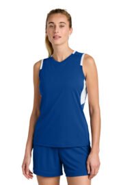 Sport-Tek® Women’s Club Sleeveless V-Neck - Image 5