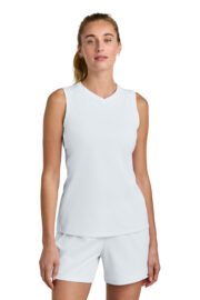 Sport-Tek® Women’s Club Sleeveless V-Neck - Image 4