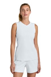Sport-Tek® Women’s Club Sleeveless V-Neck - Image 4