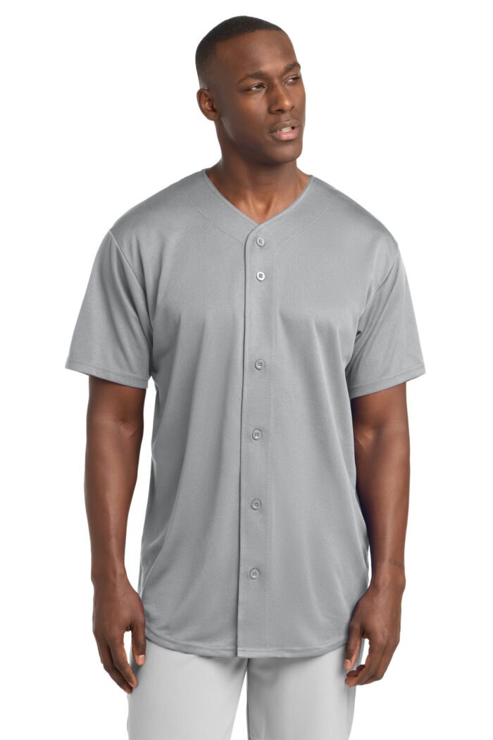 Sport-Tek® PosiCharge® Tough Mesh Full-Button Jersey - Image 3