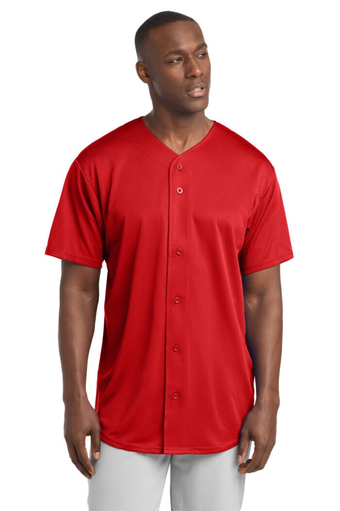 Sport-Tek® PosiCharge® Tough Mesh Full-Button Jersey - Image 5