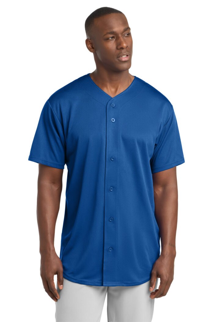 Sport-Tek® PosiCharge® Tough Mesh Full-Button Jersey - Image 4