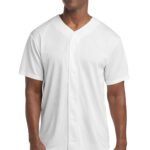 Sport-Tek® PosiCharge® Tough Mesh Full-Button Jersey