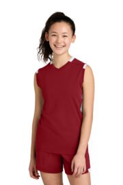 Sport-Tek® Youth Club Sleeveless V-Neck - Image 11