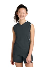 Sport-Tek® Youth Club Sleeveless V-Neck - Image 9