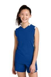Sport-Tek® Youth Club Sleeveless V-Neck - Image 3
