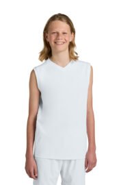 Sport-Tek® Youth Club Sleeveless V-Neck - Image 14