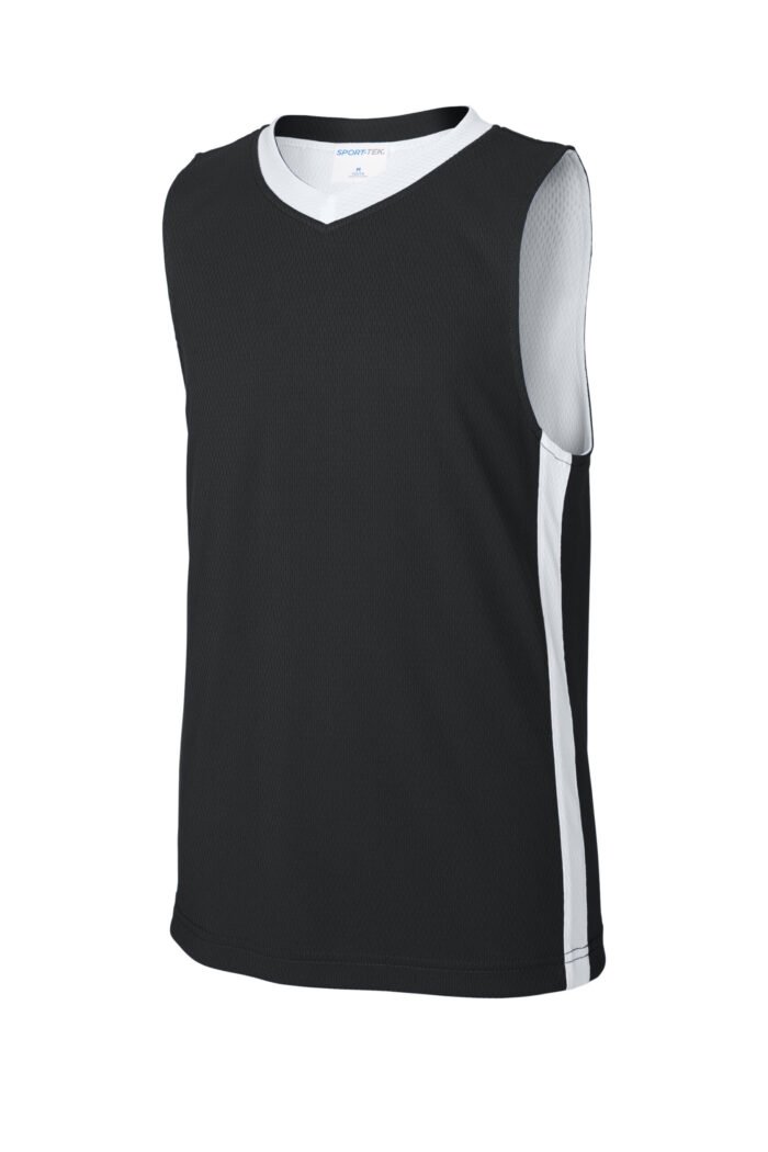 Sport-Tek® Youth Rival Basketball Rev Jersey - Image 2