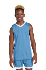 Sport-Tek® Youth Rival Basketball Rev Jersey - Image 4