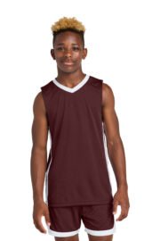 Sport-Tek® Youth Rival Basketball Rev Jersey - Image 13