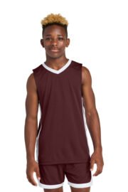 Sport-Tek® Youth Rival Basketball Rev Jersey - Image 13