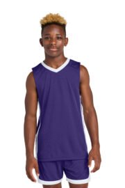 Sport-Tek® Youth Rival Basketball Rev Jersey - Image 16