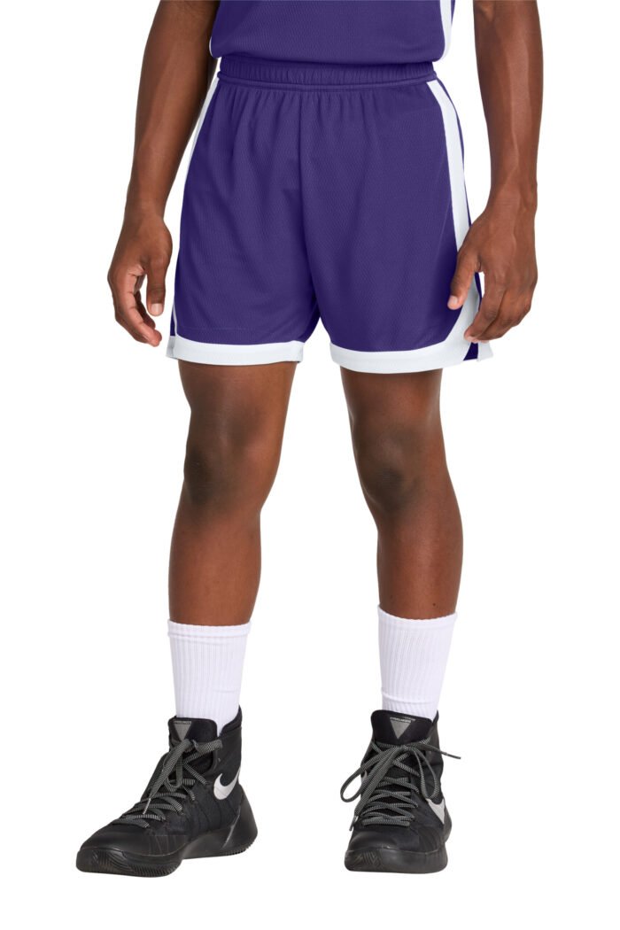 Sport-Tek® Youth Rival Basketball 5” Short - Image 11