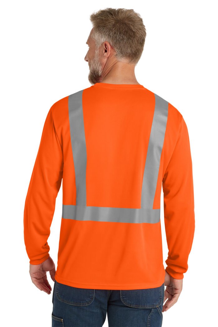 CornerStone® ANSI 107 Class 2 Mesh Long Sleeve Tee - Image 4