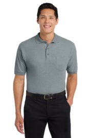 Port Authority® Silk Touch™ Polo with Pocket - Image 8