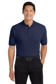 Port Authority® Silk Touch™ Polo with Pocket - Image 6