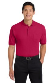 Port Authority® Silk Touch™ Polo with Pocket - Image 5