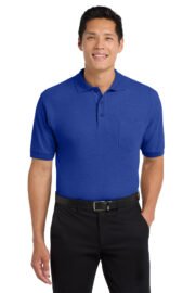 Port Authority® Silk Touch™ Polo with Pocket - Image 4